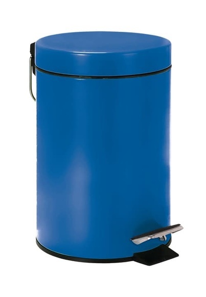 WENKO Kosmetik Treteimer 3 l dunkelblau