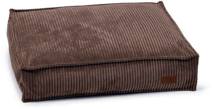 Designed by Lotte Hundekissen Gerippt 70x55x15 cm Braun