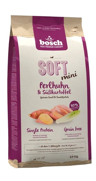 bosch HPC Soft Mini Perlhuhn & Süsskartoffel Trockenfutter