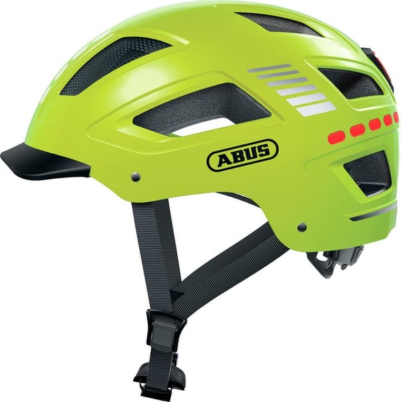 ABUS Hyban 2.0 LED Helm gelb 2022 XL | 58-63cm Trekking & City Helme