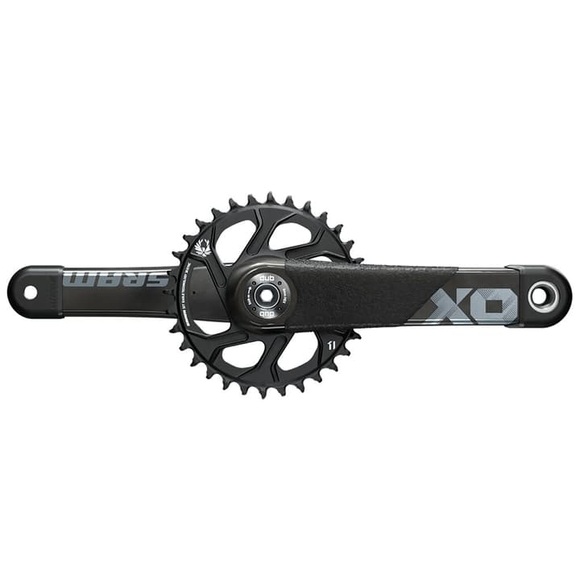 SRAM X01 DH DUB Kurbelgarnitur 32Z DM black 165mm 2021 Kurbelgarnituren
