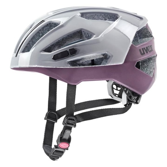 UVEX Gravel-X Helm grau/lila 2022 56-61cm Rennvelohelme