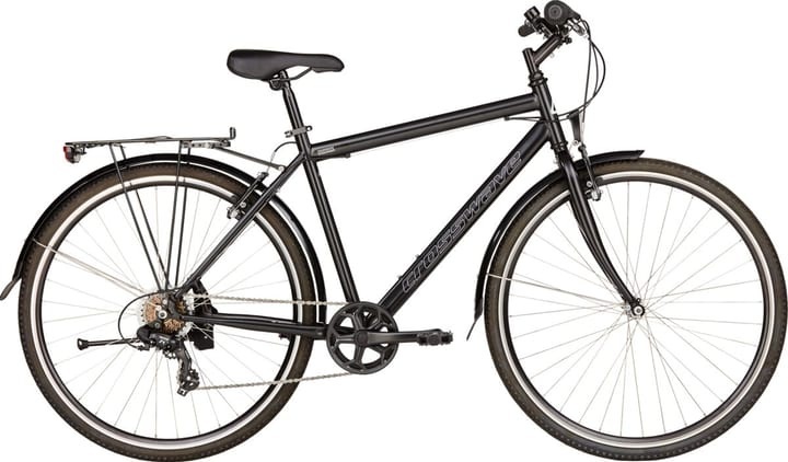 Crosswave Steelrider Citybike schwarz