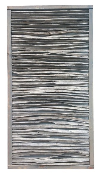 Haselnuss Sichtschutzwand