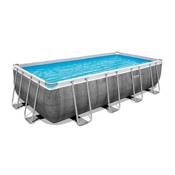 Bestway Swimming Pool Komplett-Set 488 x 244 x 122 cm