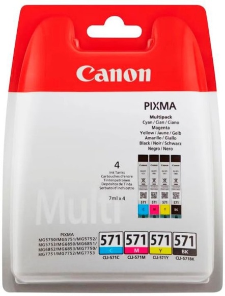 Canon Cli-571 Multipack Tinte Bkcmy Tintenpatrone