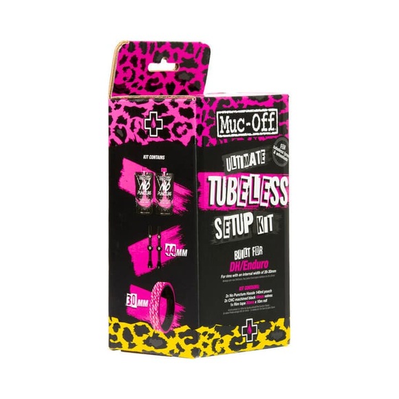Muc-Off Ultimate Tubeless Setup Kit DH/Trail/Enduro 2020 Tubeless Ventile