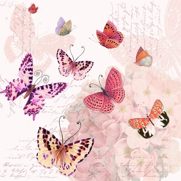 Feldner + Partner Butterfly Romance Servietten