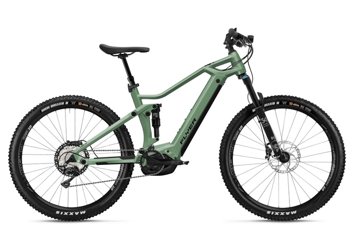 FLYER Uproc3 8.70 27.5' E-Mountainbike (Fully) grün