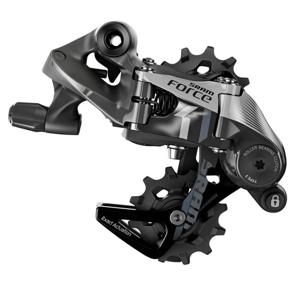 SRAM Force1 Type 3.0 Schaltwerk 11-fach kurzer Käfig 2019 Rennvelo Schaltwerke