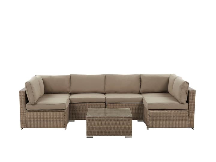 Beliani BELVEDERE Lounge-Gruppe