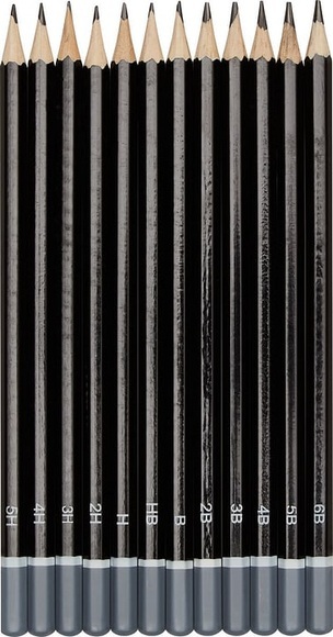 Bleistifte schwarz CLEA, Micasa