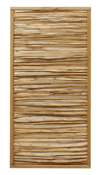 Haselnuss Sichtschutzwand
