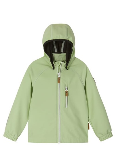 Reima Vantti Softshelljacke lindgrün