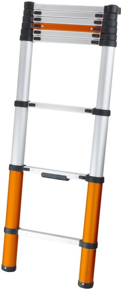 Batavia Giraffe Air 7062763 Aluminium Teleskopleiter Arbeitshöhe (max.): 3.3 m Silber, Schwarz, Bronze 8 kg