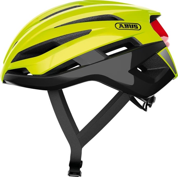 Abus StormChaser Velohelm neongelb