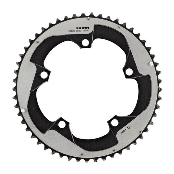 SRAM Road Kettenblatt Red/Force 130 mm Lochkreis 53T, Red 22 2021 Kettenblätter