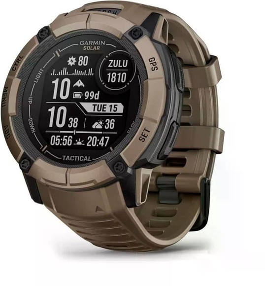 Garmin Instinct 2X Solar - Tactical Edition - Multifunktionsuhr Coyote Tan One Size