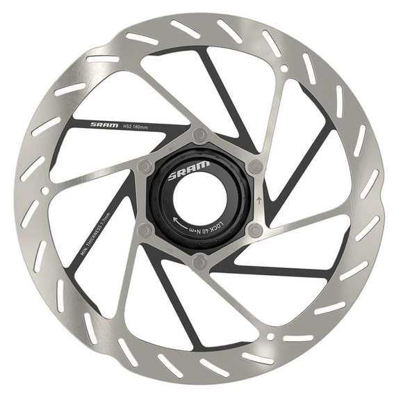 SRAM HS2 Bremsscheibe Centerlock 180mm 2022 Bremsscheiben