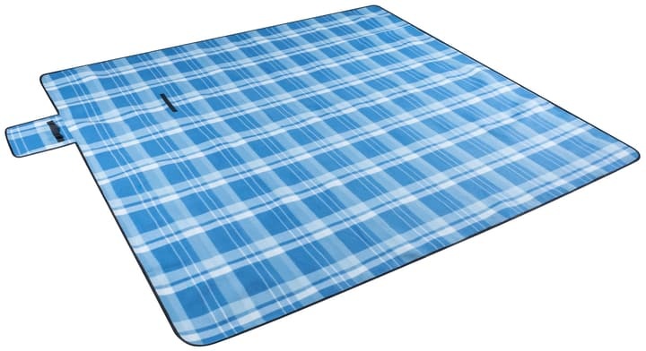 Miocar Campingdecke blau kariert 200 x cm Picknickdecke