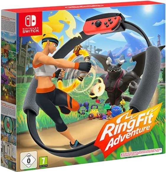 Nintendo Ring Fit Adventure - Fitness-Tool (Schwarz)