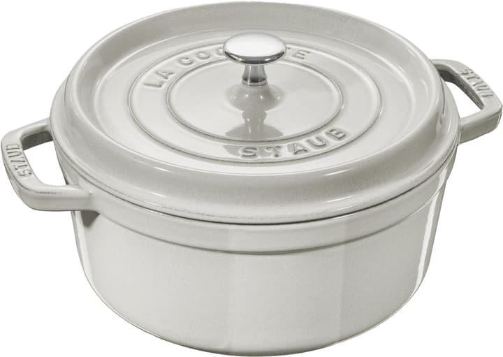 Staub - Schmortopf mit Deckel 28 cm - Hellgrau