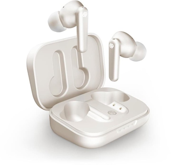Urbanista - London Spritzwasserfeste In-Ear Bluetooth 5.0 Kopfhörer IPX4 inkl. Ladecase + Active Noise Cancelling (1035834) - Perl Weiss