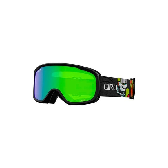 Giro Buster Flash Skibrille, Farbe: black ashes;loden green S2, Grösse:one size