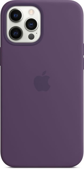 APPLE Silikon Case mit MagSafe - Schutzhülle (Passend für Modell: Apple iPhone 12 Pro Max)