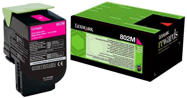 Original Tonerpatrone magenta Lexmark 80C20M0