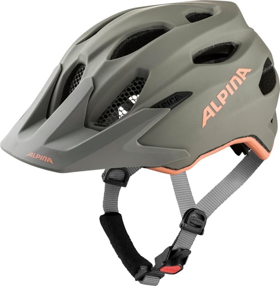 Alpina Carapax Flash Helm Jugend grau 2022 51-56cm Kinderhelme