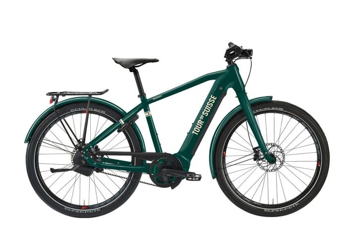 Tour de Suisse Broadway 45 Urban 27.5' E-Bike 45km/h grün