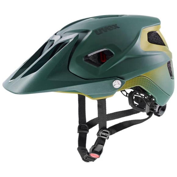 Uvex Quatro Integrale Tocsen Fahrradhelm (Grün)
