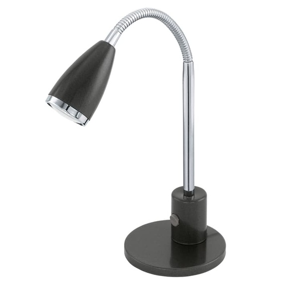 Eglo 92873 FOX Desk Anthracite/chrome -