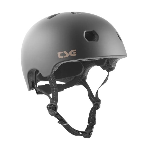 TSG META YOUTH Velohelm - satin black