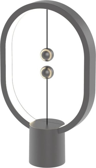 ALLOCACOC - LED-Lampe - Dunkelgrau