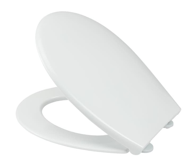 Diaqua Toilettensitz Ravenna mit Absenkautomatik, Weiss