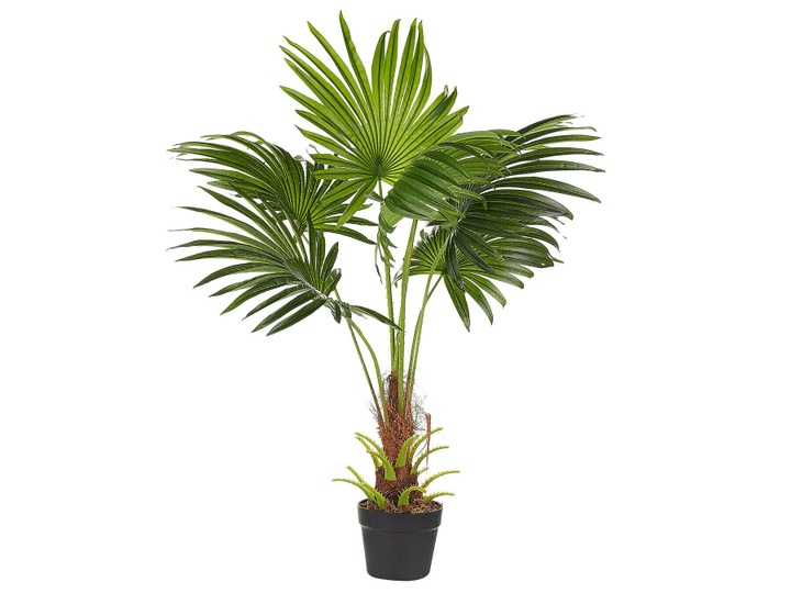Beliani Fan Palm Kunstpflanze