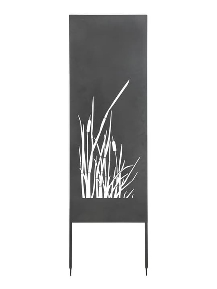 Paravent steckbar Typha anthrazit
