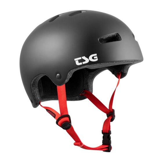 Tsg Superlight Solid Color Velohelm schwarz