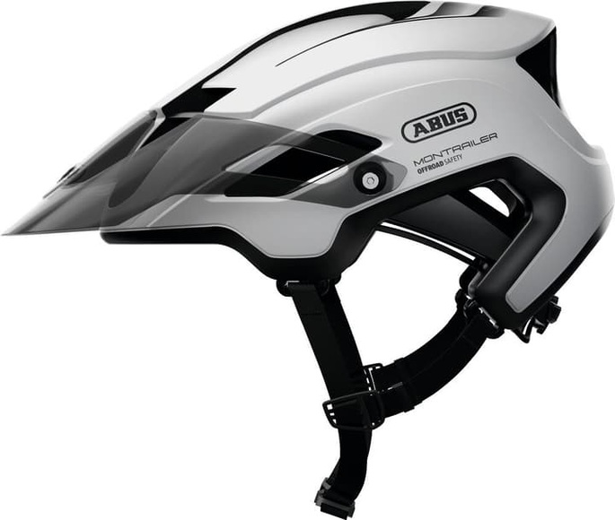 Abus Casque de vélo Abus MonTrailer / / polaire blanc Blanc polaire M=55...