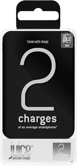 Juice Powerbank 5'000mAh (2 Charges)