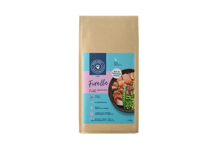 Pets Deli Light Trockenfutter, 6 kg Forelle & Lachs Trockenfutter