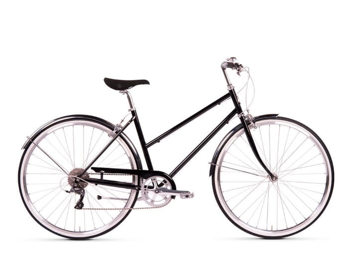 Siech Cycles City 8-Speed Citybike schwarz