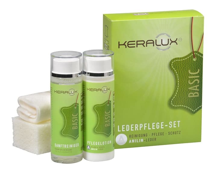 Lederpflegeset für Rein-Anilinleder KERALUX, Micasa