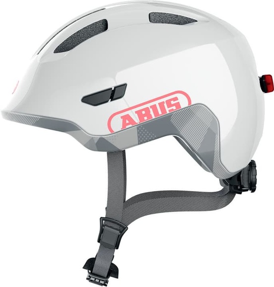 Abus Smiley 3.0 ACE LED Velohelm weiss