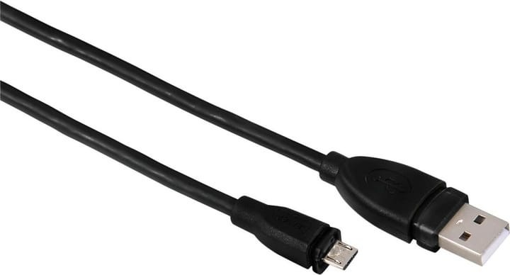 Hama Micro-USB-Kabel 2.0 geschirmt Schwarz 0,75 m