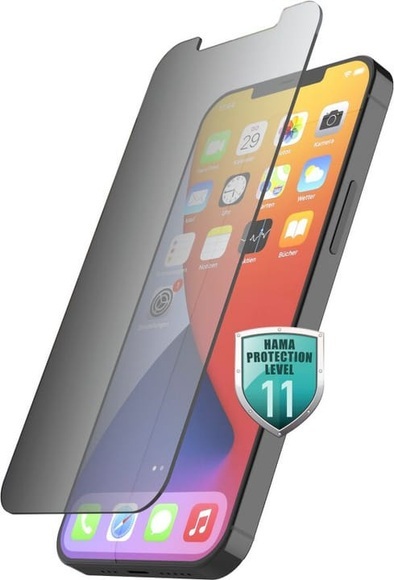 Hama Privacy Displayschutzglas Passend für: Apple iPhone 12, Apple iPhone 12 Pro 1 St.