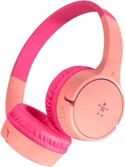Belkin SOUNDFORM Mini Kopfhörer Kopfband 3,5-mm-Anschluss Mikro-USB Bluetooth Pink