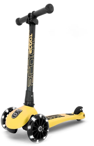 Scoot and Ride Highwaykick 3 LED Scooter gelb
